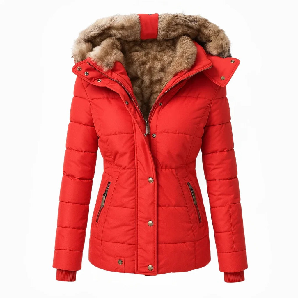 Anna™ | Abrigo de invierno cálido con forro de piel