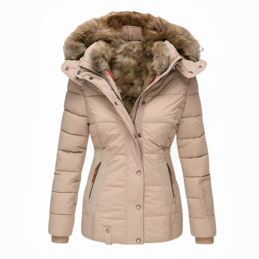 Anna™ | Abrigo de invierno cálido con forro de piel