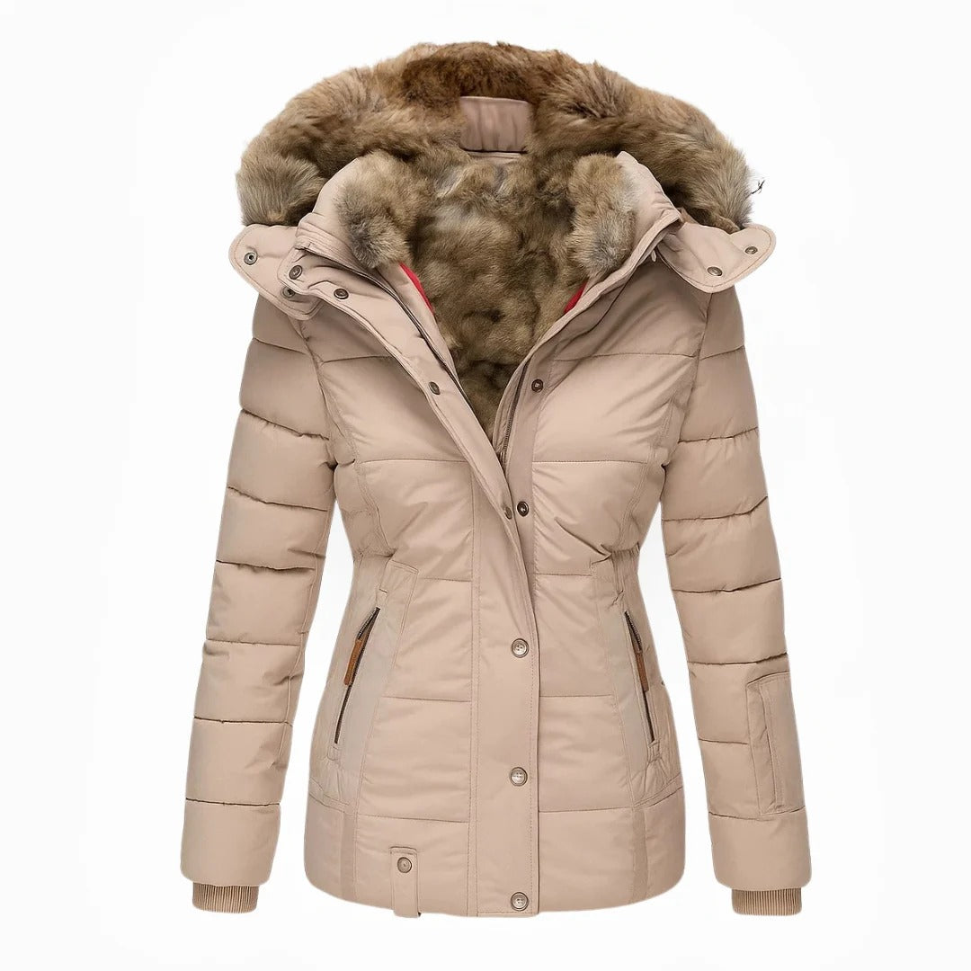 Anna™ | Abrigo de invierno cálido con forro de piel