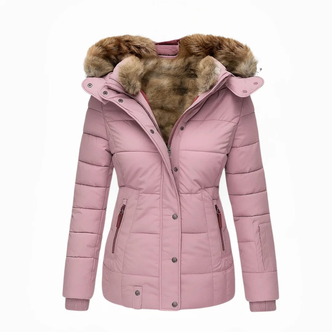 Anna™ | Abrigo de invierno cálido con forro de piel