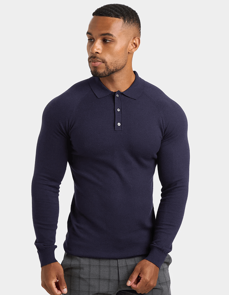 Balinaro Classic Sweater - Navy Blue