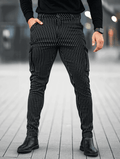 Vittorio Stretch Pants - Black