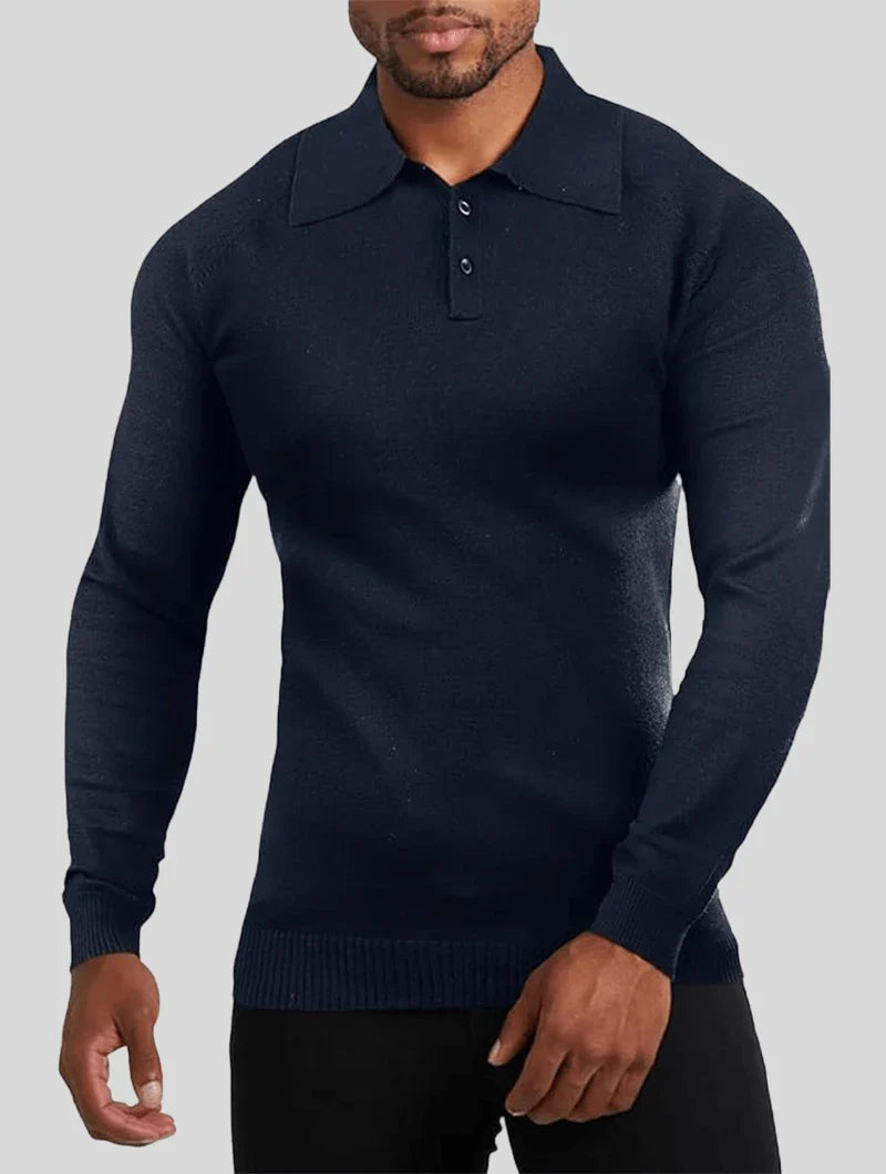 Balinaro Classic Sweater - Navy Blue